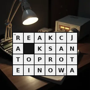 Hasło krzyżówkowe tryptofan - reakcja ksantoproteinowa – rozwiązanie, synonimy, podpowiedzi i definicje krzyżówkowe